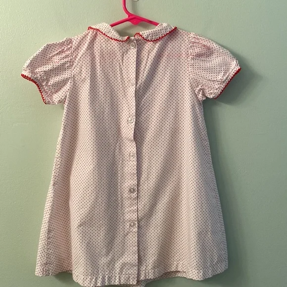 Delaney Smoked Cotton girls dress